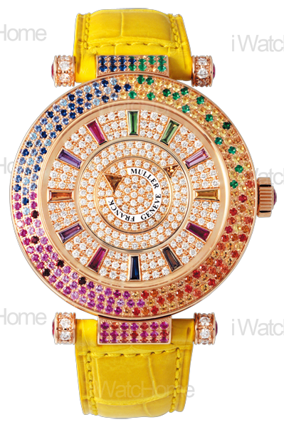 FRANCK MULLER Double Mystery四季系列18K玫瑰金腕錶